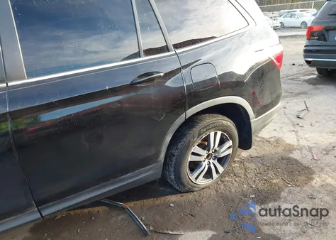 2017 Honda Pilot Ex-L from USA, damaged, VIN 5FNYF5H76HB010397